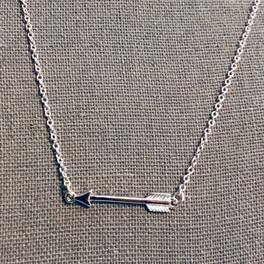 Silver Arrow Necklace